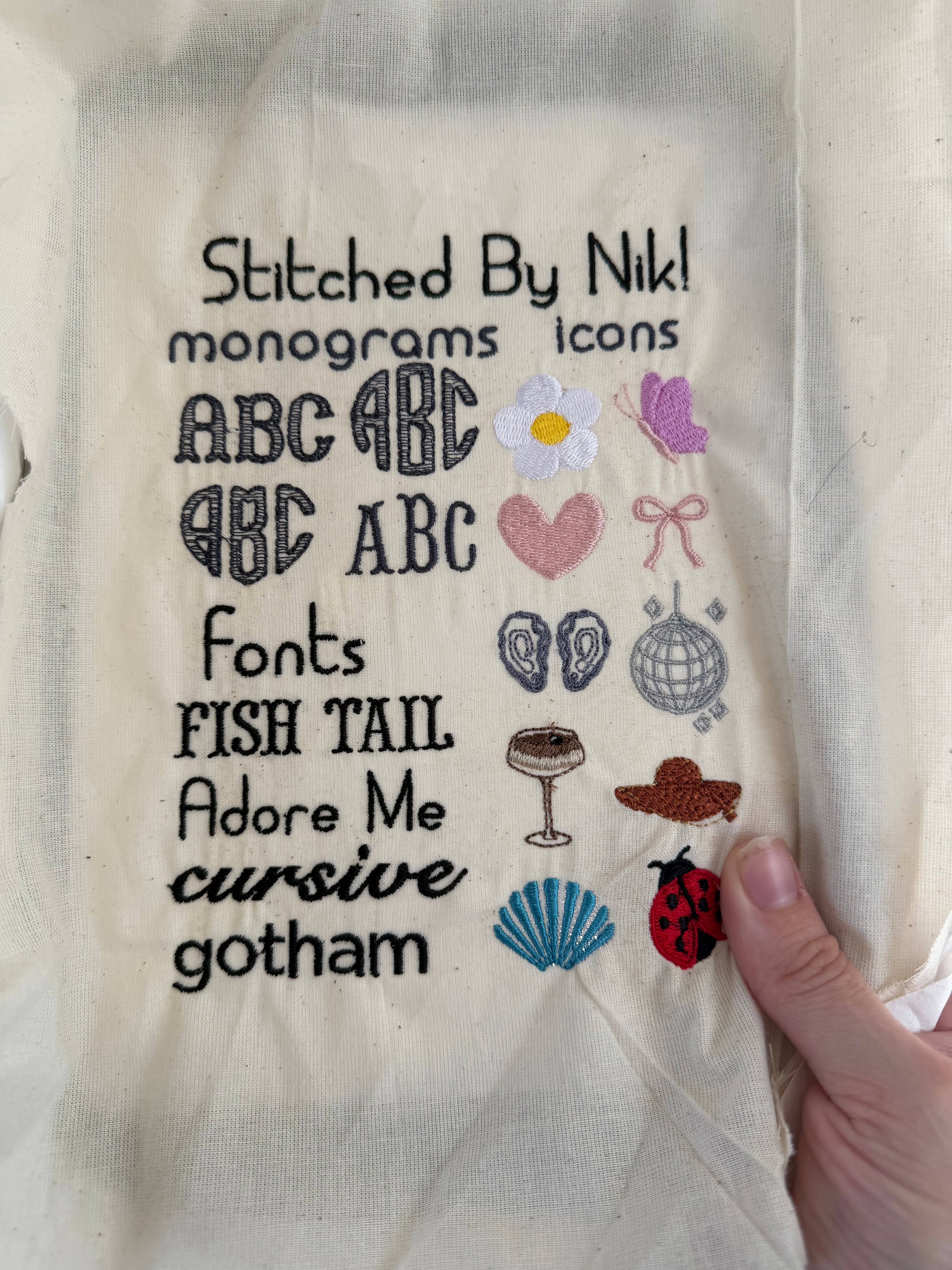 Custom Child's Art into Embroidery Item