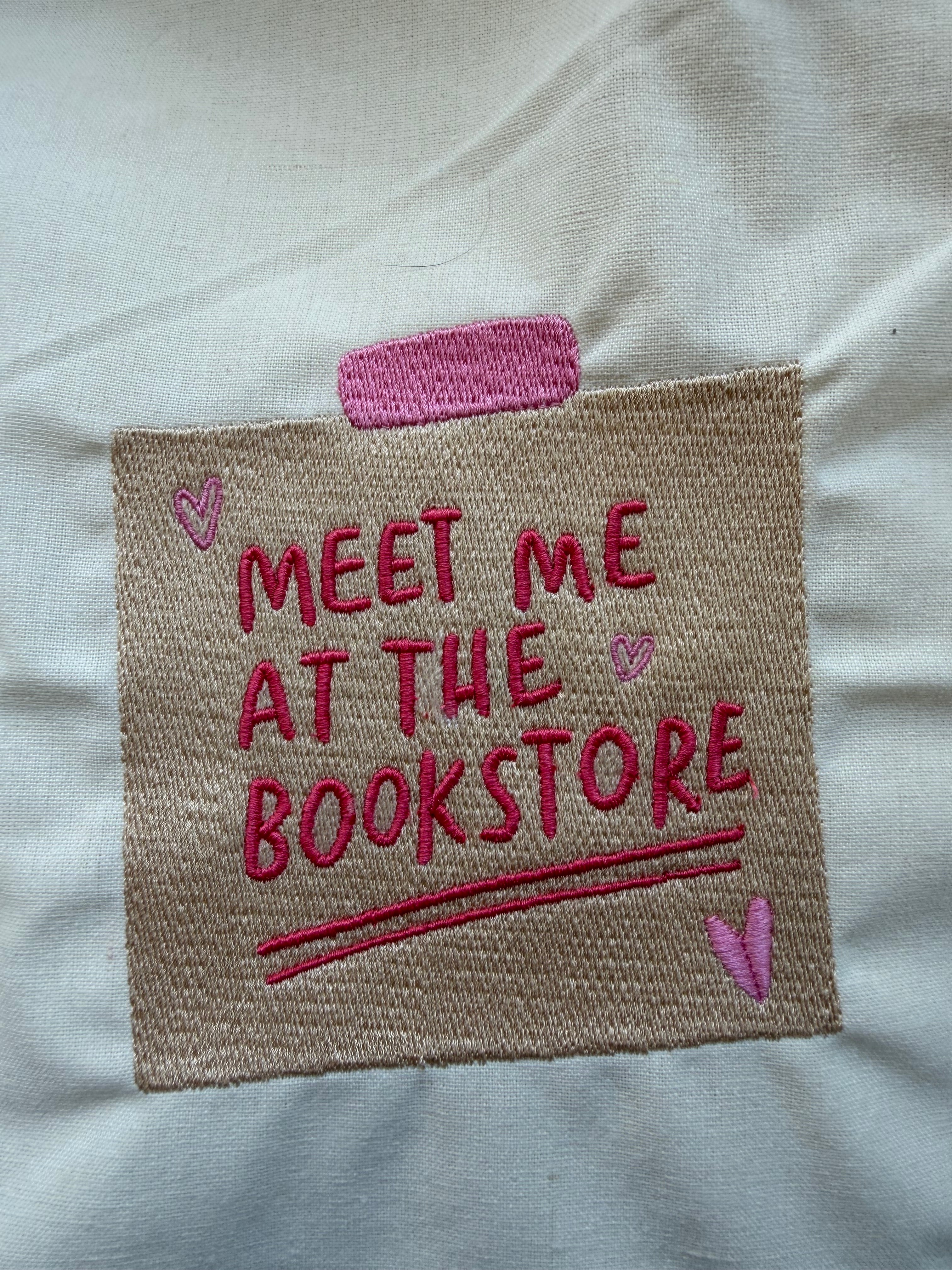 Meet Me At The Bookstore Tote