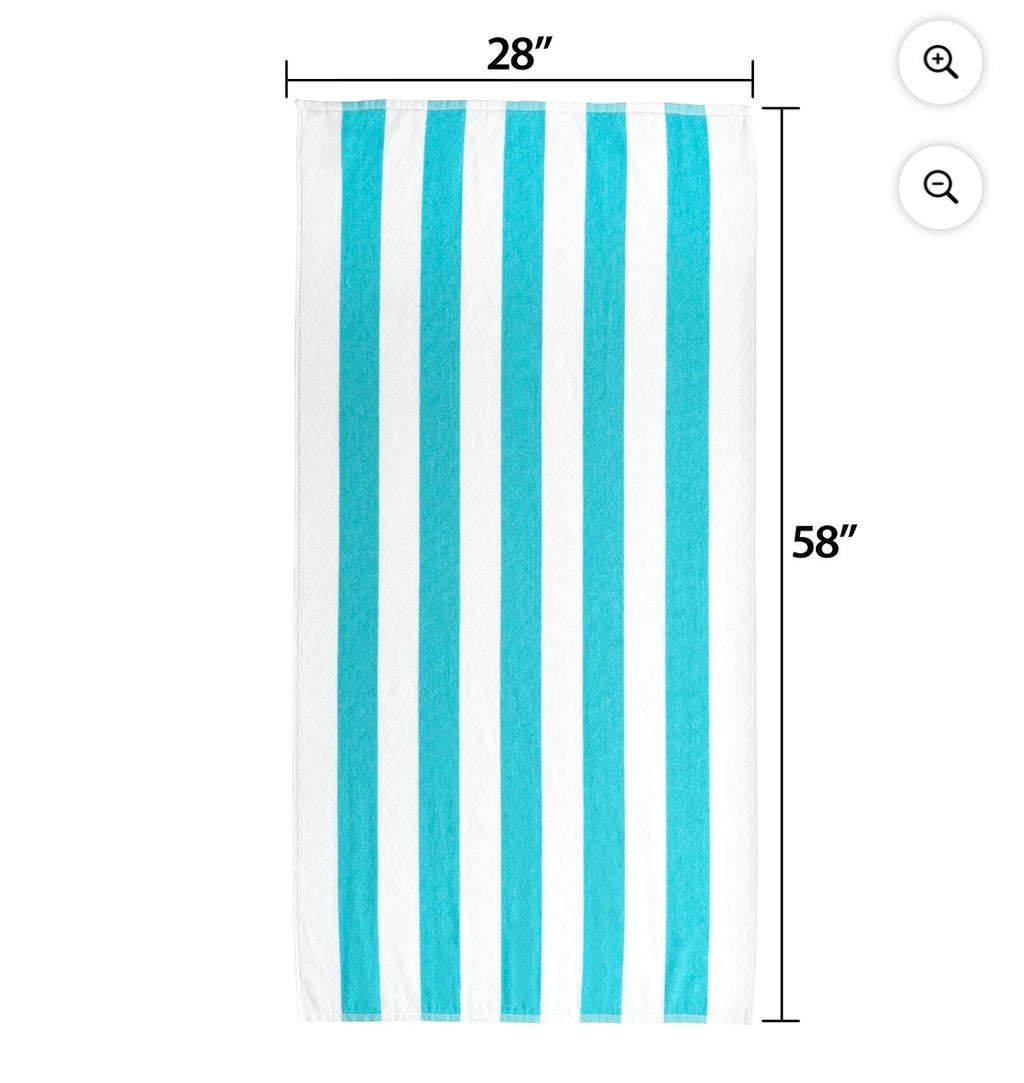 Name Embroidered Beach towel