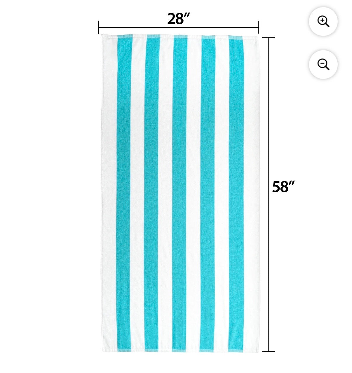 Name Embroidered Beach towel