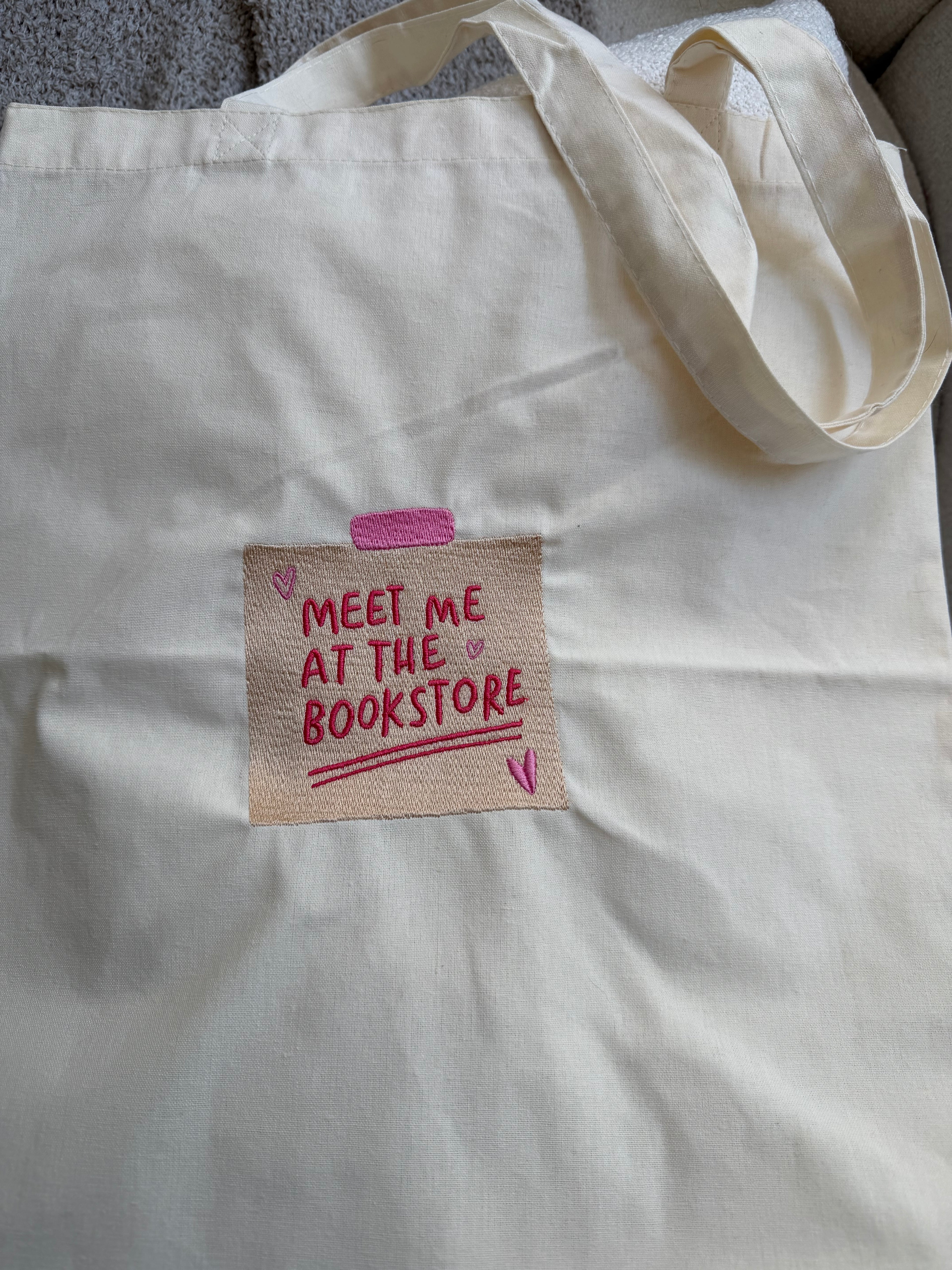 Meet Me At The Bookstore Tote