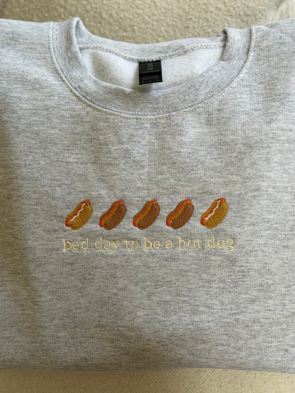Bad Day To Be a Hotdog Kids Sizing