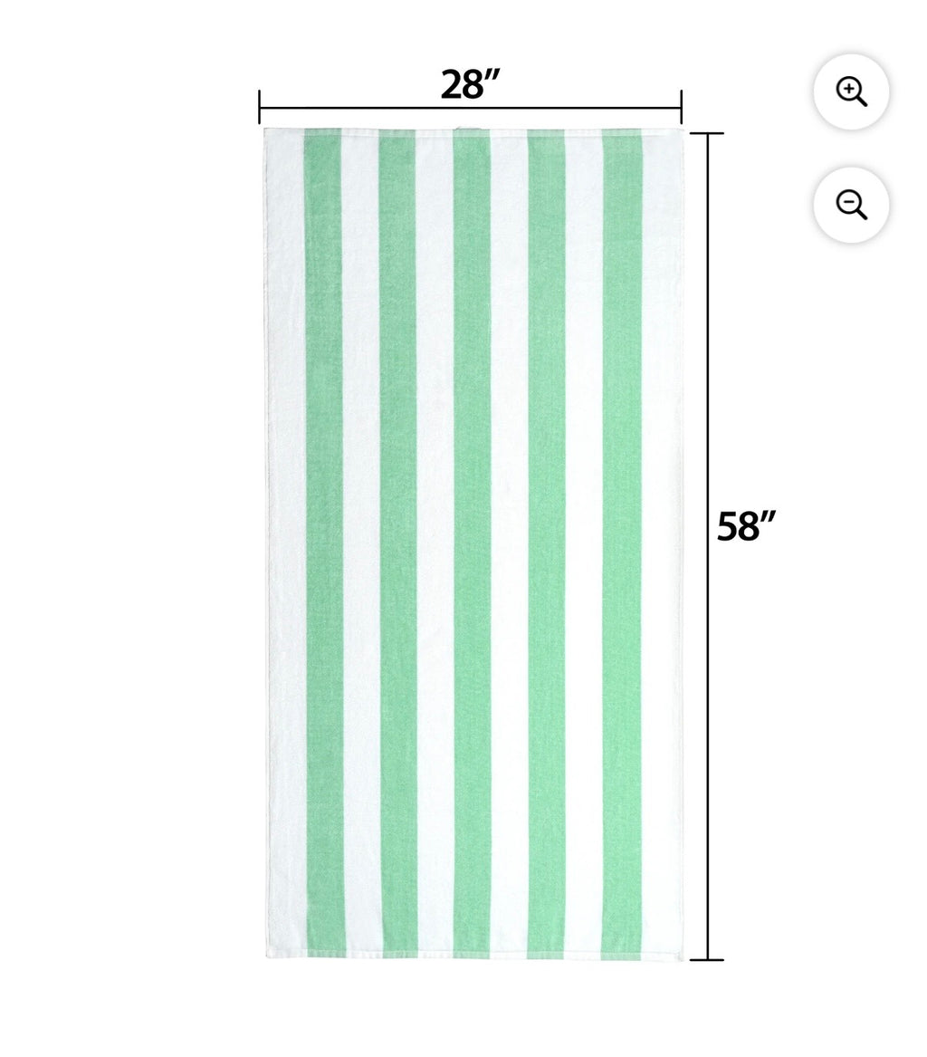 Name Embroidered Beach towel