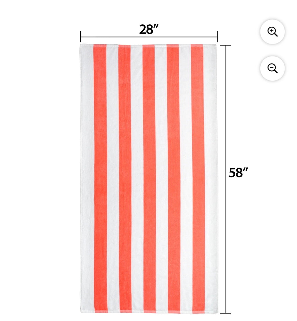 Name Embroidered Beach towel