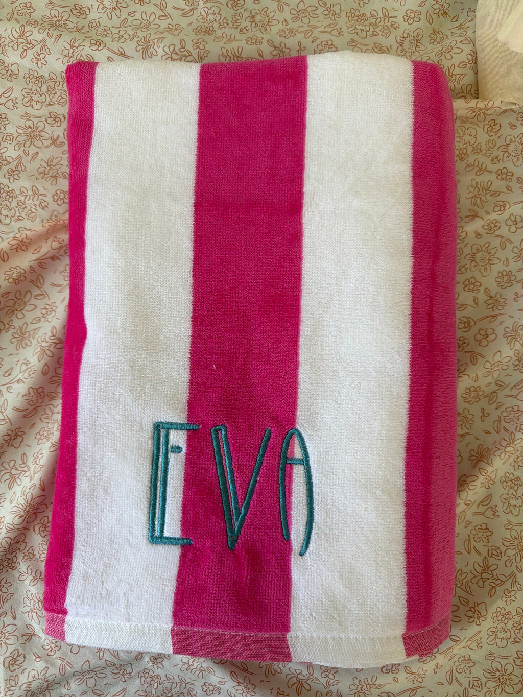 Name Embroidered Beach towel