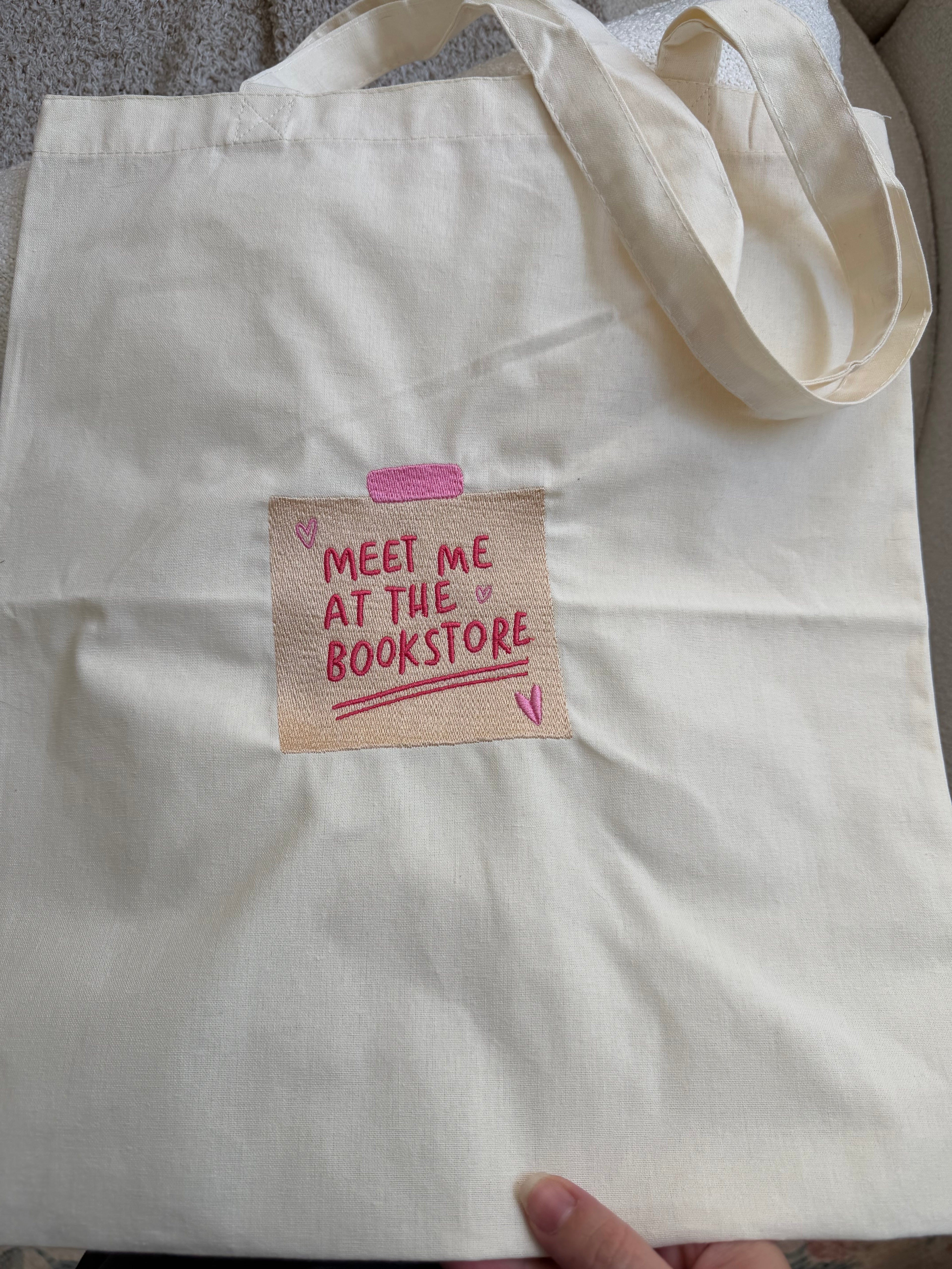 Meet Me At The Bookstore Tote