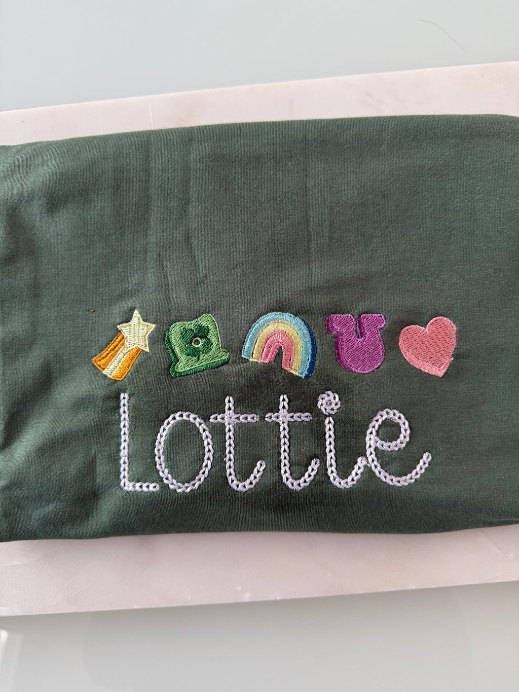 Machine Embroidered Name Blankets