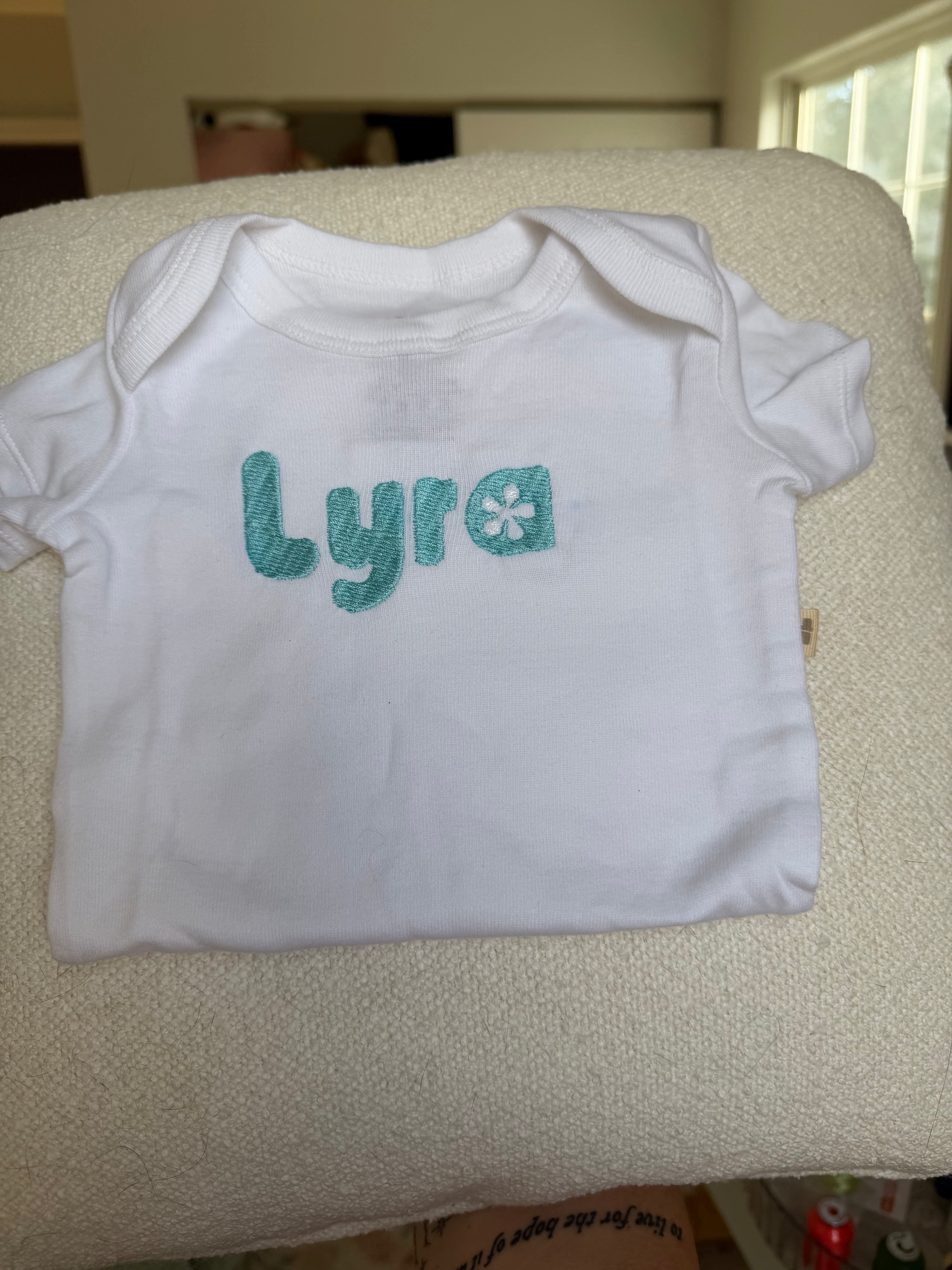 Custom Onesie Order