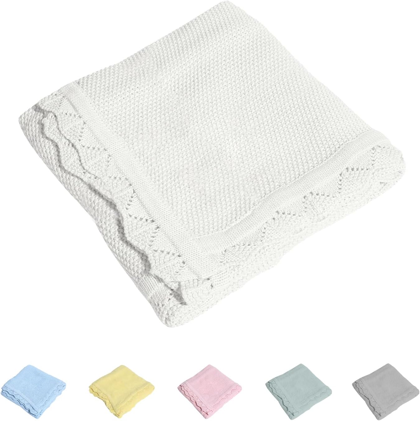 Baby Blanket Hand Embroidered Name