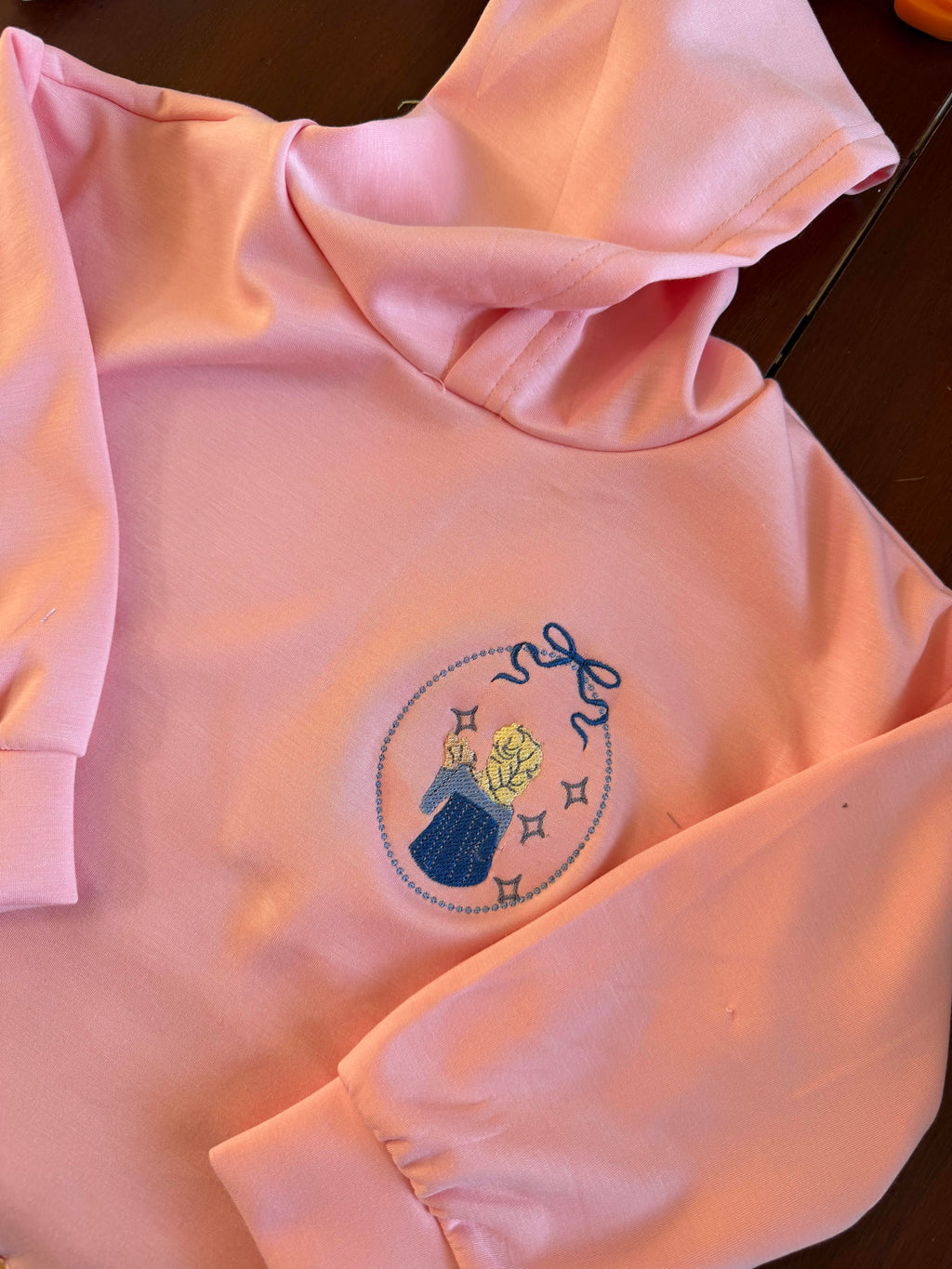 Machine Embroidered Elsa Sweatsuit set